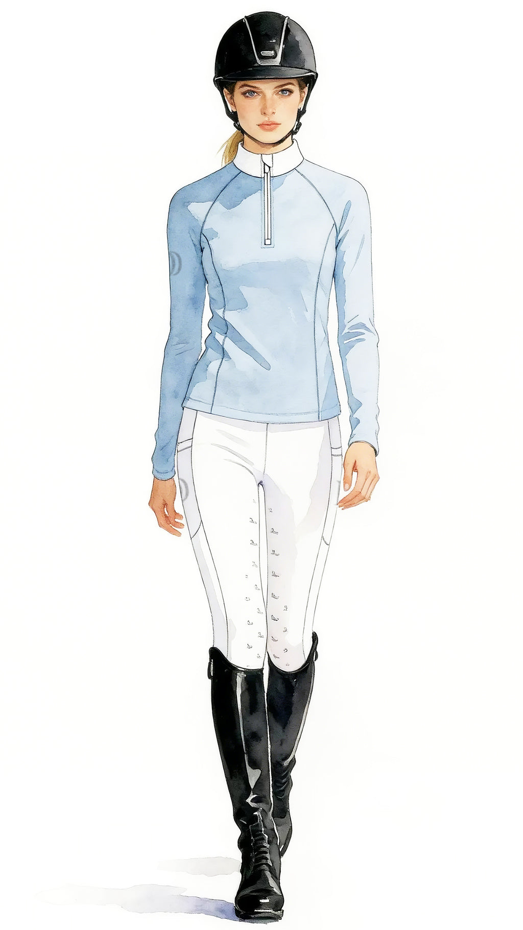 Chelsea Legging Breeches, White
