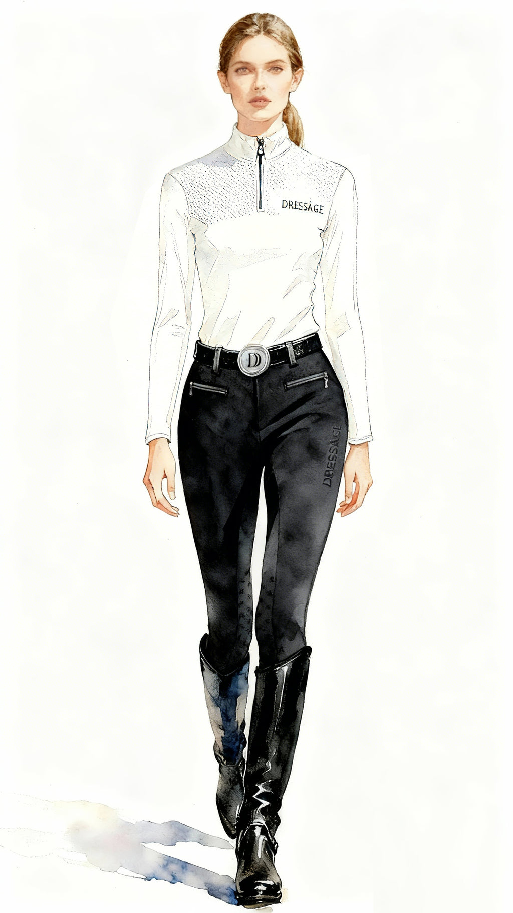 Ginny Essentiel Breeches, Noir