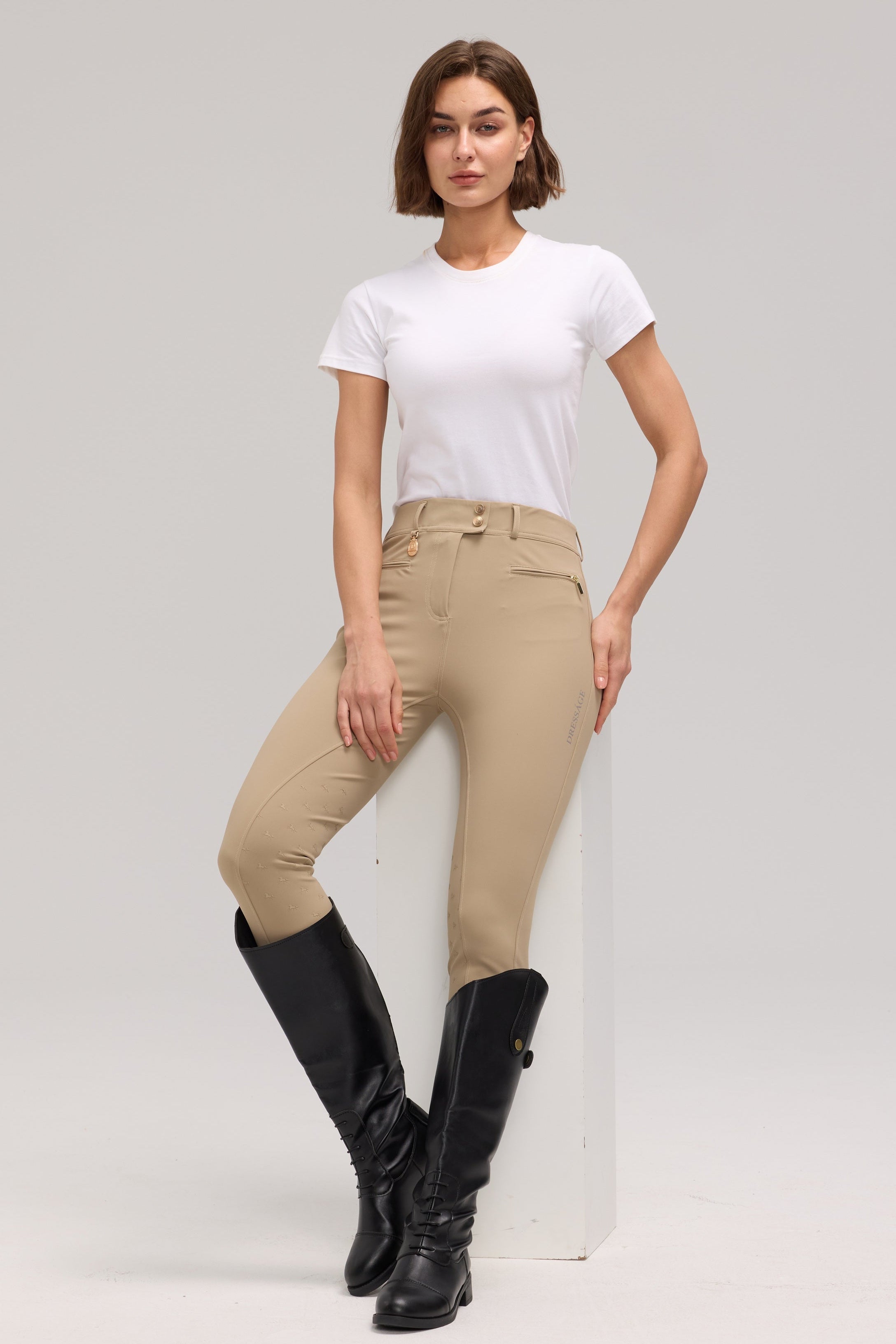 The Essentiel Breeches, Light Beige