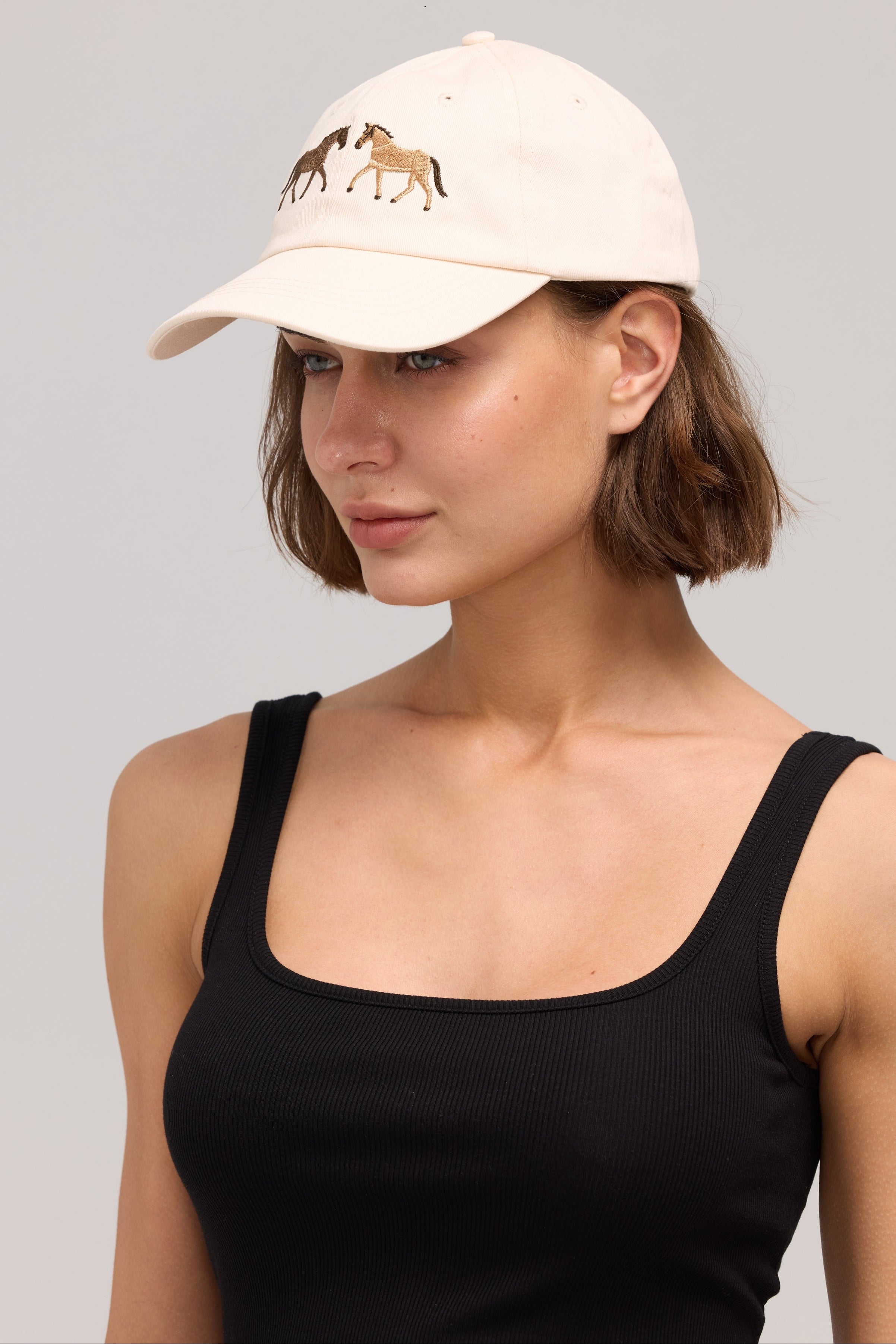 The Two Horses Cap